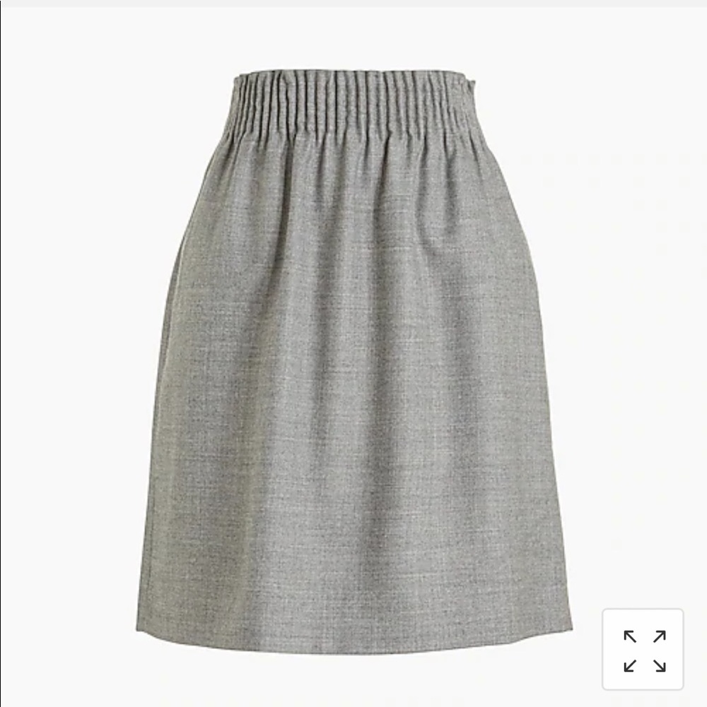 J. Crew wool blend sidewalk skirt